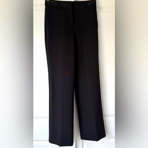 Express Black Dress Pants 2R Super Soft Twill Straight Leg Work Trousers